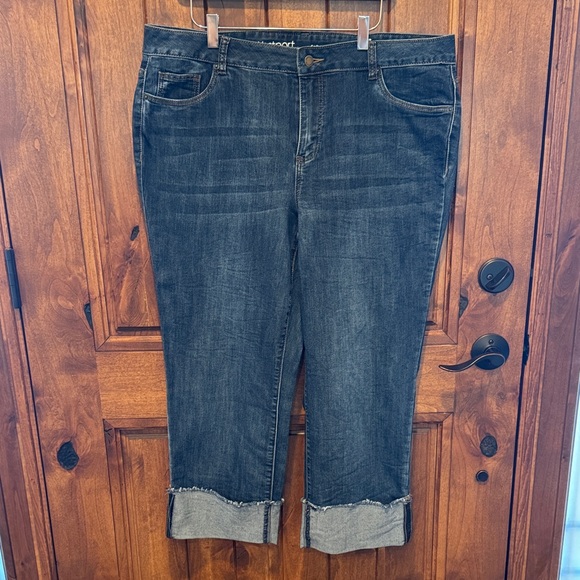 Westport Denim - Westport Dark Blue Cropped Jeans